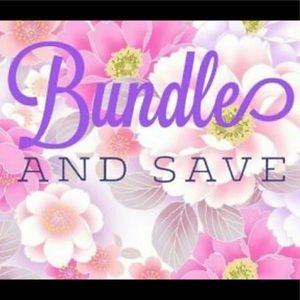 Bundle more than one item and SAVE! 🙂❤️